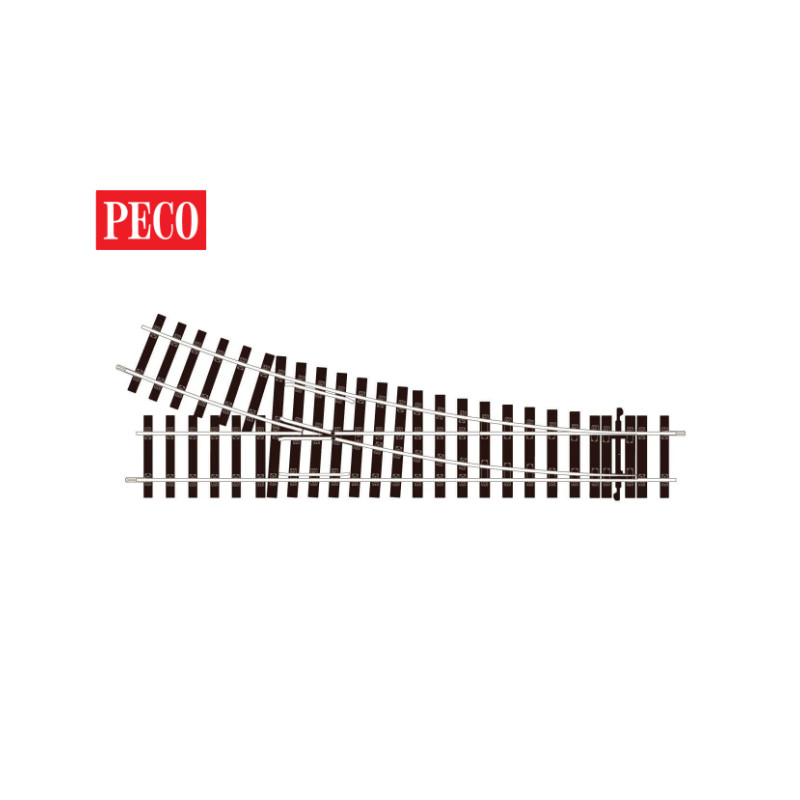 Peco ST-U750 - Unifrog rechte Weiche