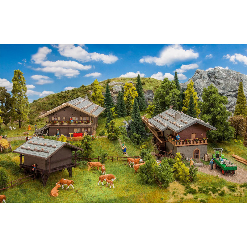 FALLER 190139 - Coffret promotionnel Village alpin