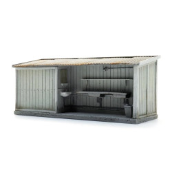 Artitec 14.176 - Dusche und Toilettenblock Campingplatz Bausatz