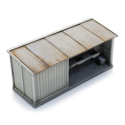 Artitec 14.176 - Dusche und Toilettenblock Campingplatz Bausatz