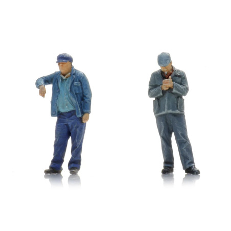Artitec 5870094 - SNCF - Agents d’entretien des vapeurs Fugain 2x