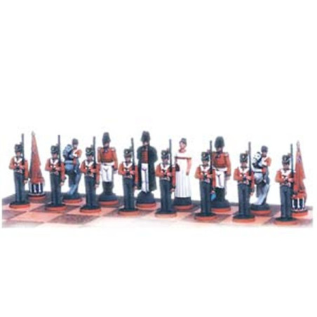 Prince August - Échecs Wellington : Britanniques – 54 mm