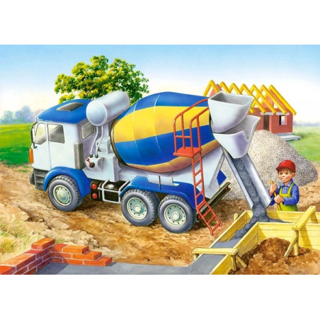 Castorland B-06847-1 - Chantier de construction - PUZZLE 60 PIÈCES