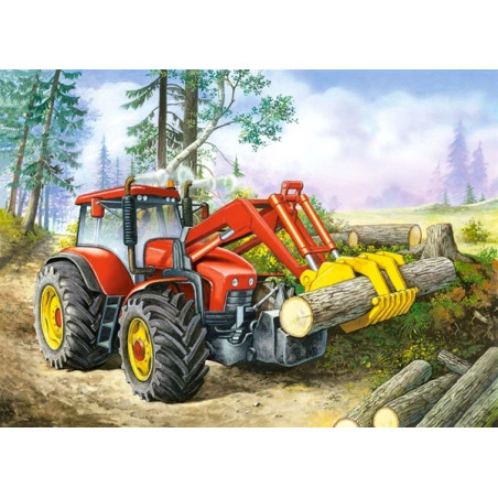 Castorland B-06601-1 - Waldstandort - PUZZLE 60 TEILE