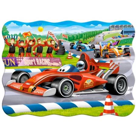 Castorland B-03761-1 - Bolide de course - Puzzle 30 Pièces