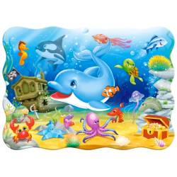 Castorland  B-03501-1 -  Unterwasserfreunde -  Puzzle 30 Teile