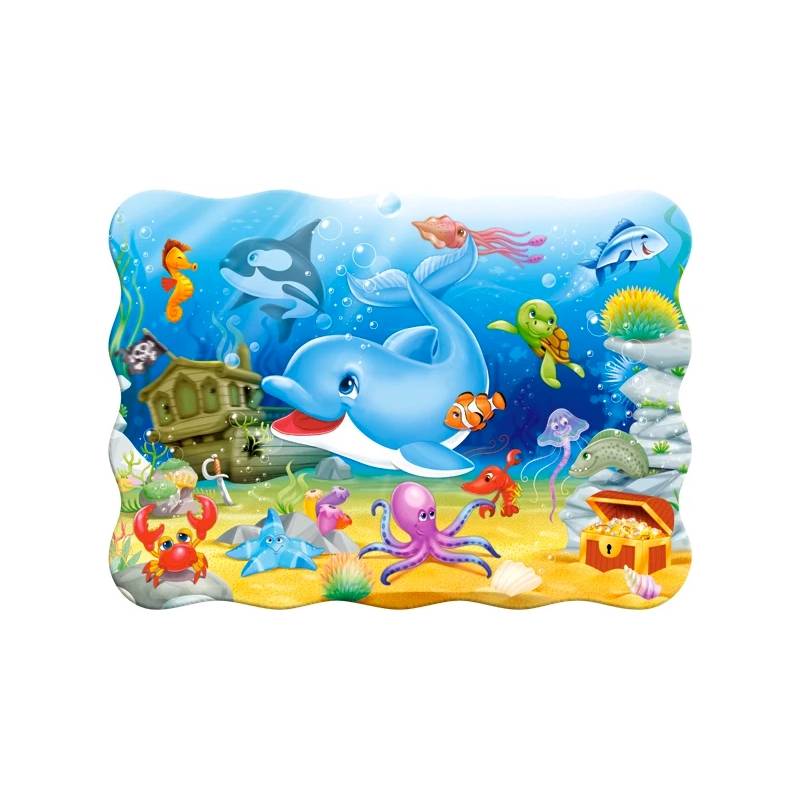 Castorland  B-03501-1 - Amis sous-marins - Puzzle 30 Pièces