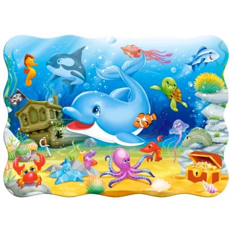 Castorland  B-03501-1 -  Unterwasserfreunde -  Puzzle 30 Teile