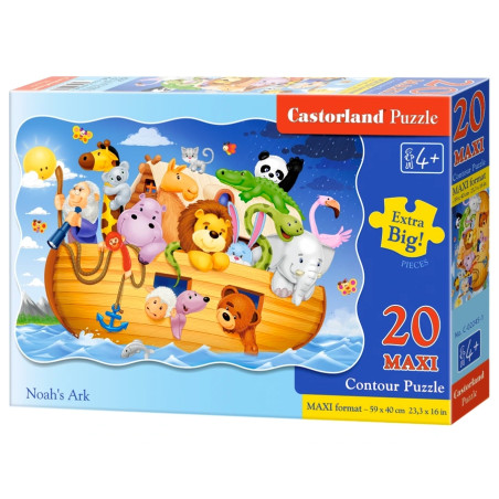 Castorland  C-02245-1 -  Arche Noah -  Puzzle 20 Teile