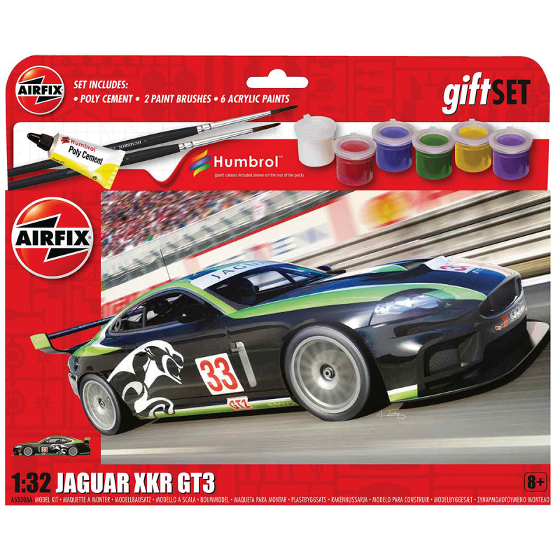 Airfix A55306A - Gift Set - Jaguar XKR GT3