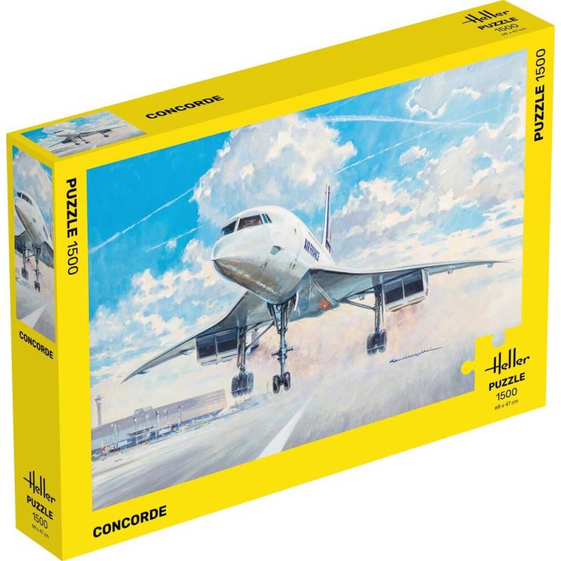 Heller 20469 - PUZZLE CONCORDE 1500 PIECES