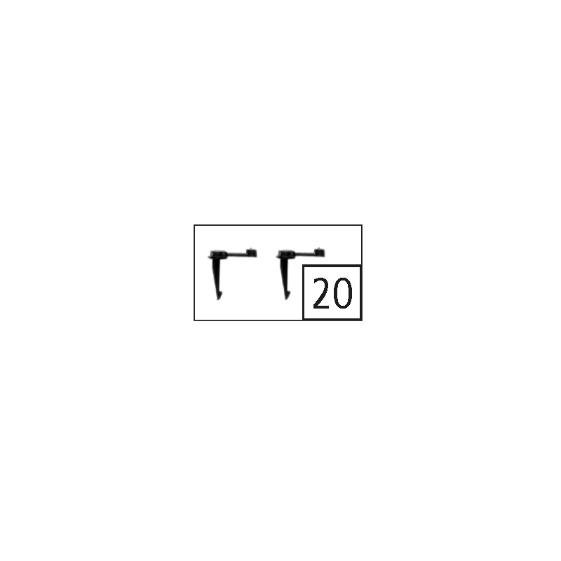Roco 117445 - Counter crank l+r - gold black