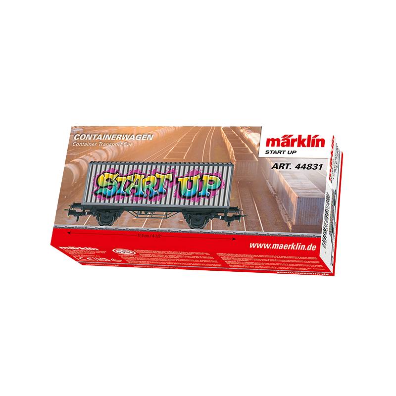 Marklin 44831 - Märklin Start up - Graffiti Container Transport Car