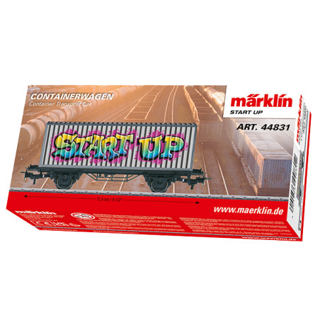 Marklin 44831 - Märklin Start up - Graffiti Container Transport Car