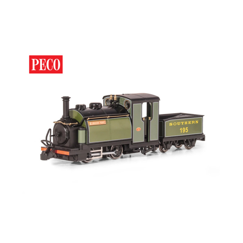 Peco/Kato 051-251H - Spurweite groß England Lok 'Exmoor Pony' SR Grün