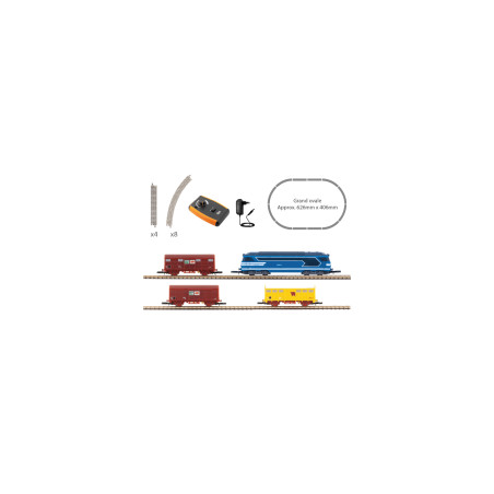 AZAR MODELS AZP01 - “Blue” starter set – Z scale