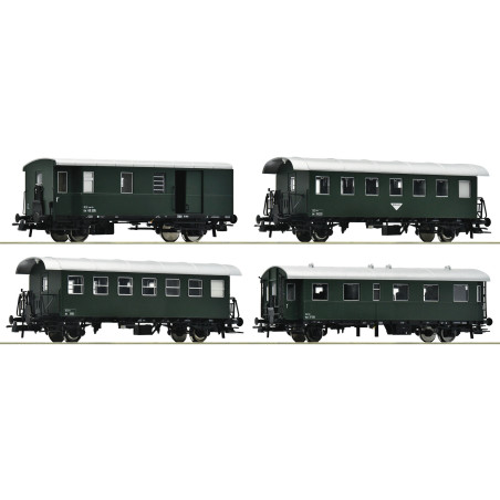 Roco 6200050 - 4 piece set: Branch line train, ÖBB