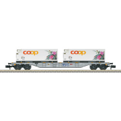 Trix 15494 - Containertragwagen "coop®"