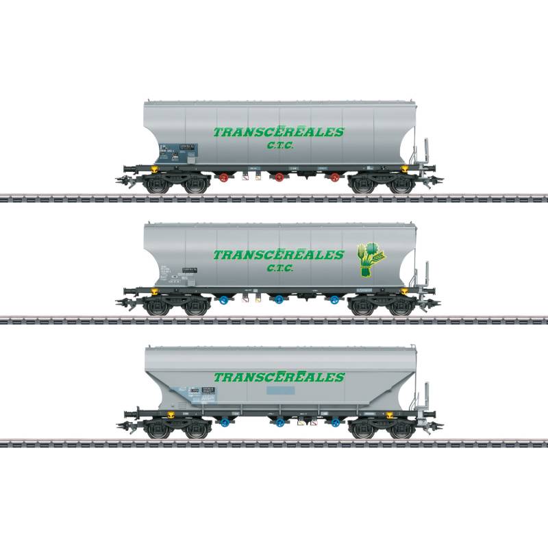 Marklin 46346 - Grain Silo Car Set
