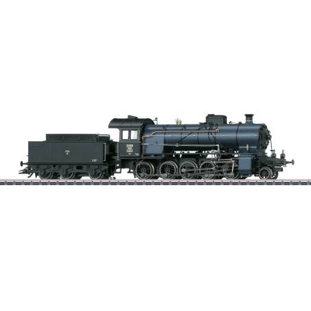 Marklin 39253 - Dampflokomotive mit Schlepptender Serie C 5/6 "Elefant"