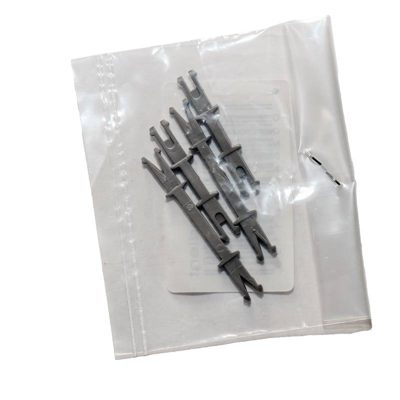 Roco 108119 - Tiges d'accouplement pour voitures Roco H0 ICE. Contenu 4 pièces en 2 longueurs différentes.