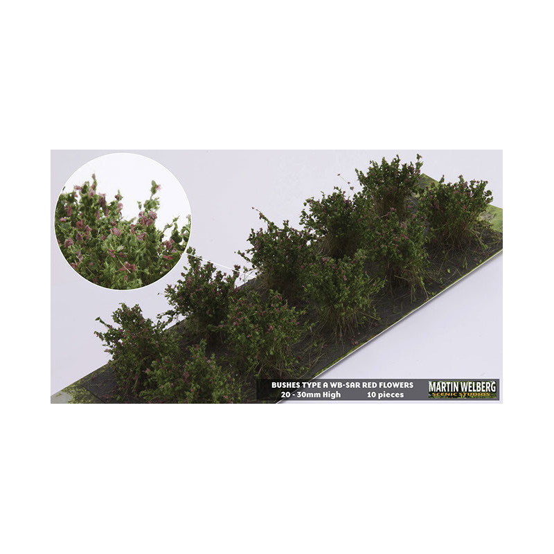 Martin Welberg WB-SAR -  Sträucher, Rot