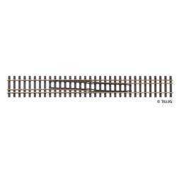 Tillig 85187 - Track Elite three-rail track, track change H0-H0m left / right 228mm