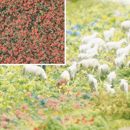 Busch 7356 - Flocage mousse »Fleurs«