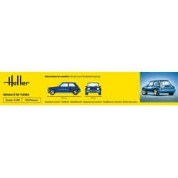 Heller 56150 - STARTER KIT Renault R5 Turbo