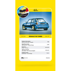 Heller 56150 - STARTER KIT Renault R5 Turbo