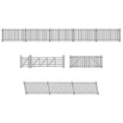Ratio 420 - GWR Bahnhofszaun, weiß