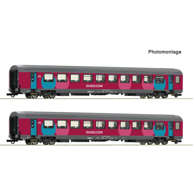 Roco 6200024 - 2-piece set 1: Corail coach, SNCF