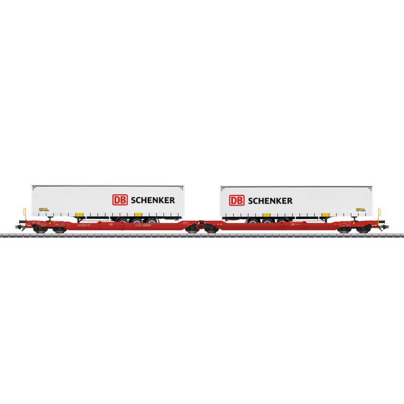Marklin 47470 - Type Sdggmrss 738 Double Pocket Car