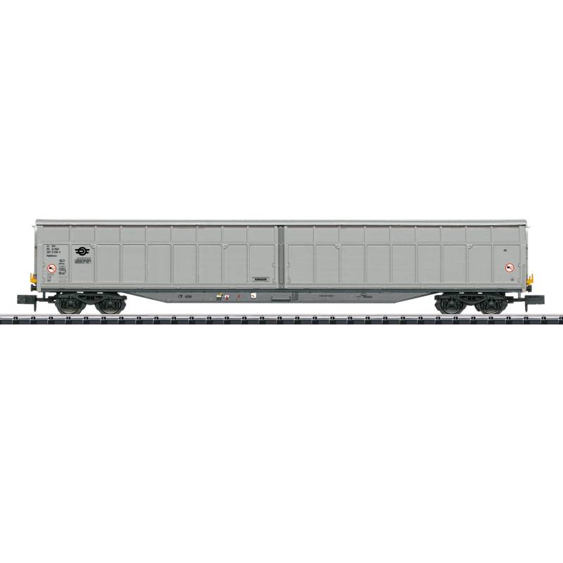 Minitrix 18448 - High-Capacity Sliding Wall Boxcar