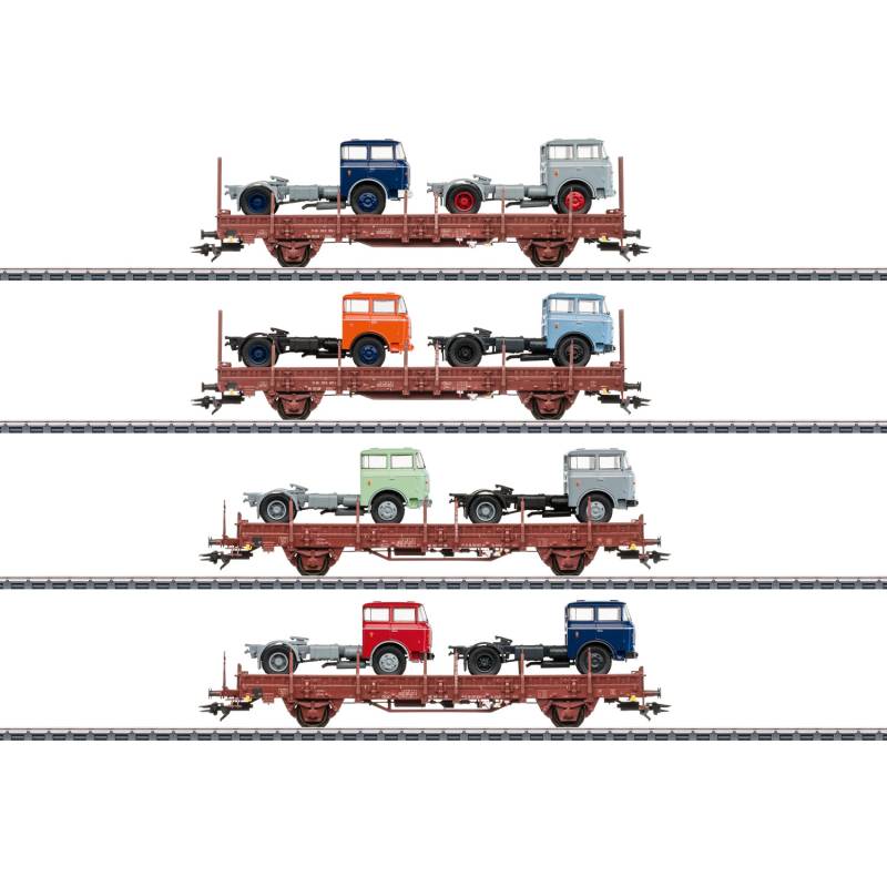 Marklin 46406 - Vehicle Transport Freight Car Set
