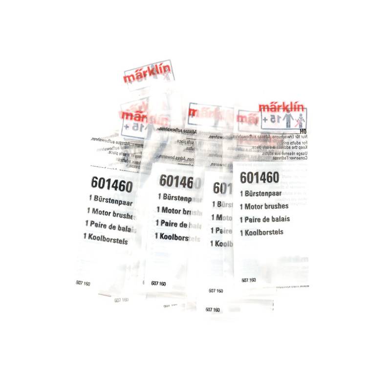 Marklin E601460 - Brosse en graphite calibre H0, 10 pièces