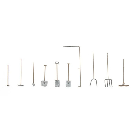 Artitec 10.335 - Werkzeugset: Garten und Bauernhof