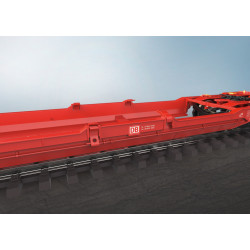 Trix 24470 - Type Sdggmrss 738 Double Pocket Car