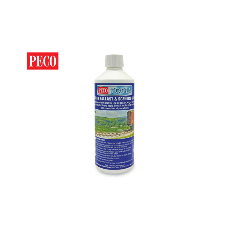 Peco PT-30 - Colle Ballast et décors