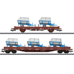 Marklin 46407 - Set de wagons marchandises 2 Machines agricoles