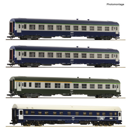 Roco 6200080 - 4-piece set 4: "Arlberg-Express", SNCF
