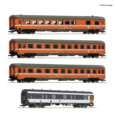 Roco 6200077 - Coffret de 4 pièces 1 : "Arlberg-Express", ÖBB