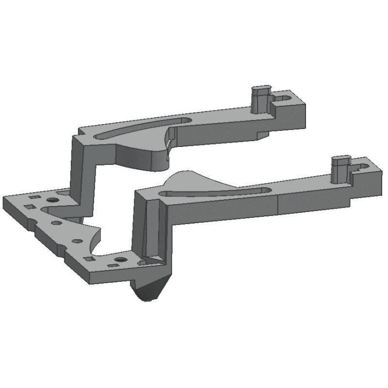 Roco 132734 - TS - drawbar - basalt grey