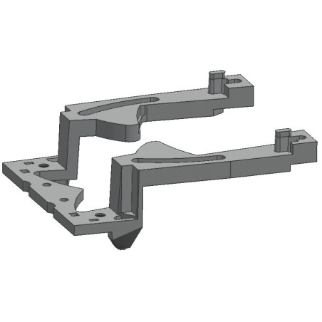 Roco 132734 - TS - drawbar - basalt grey