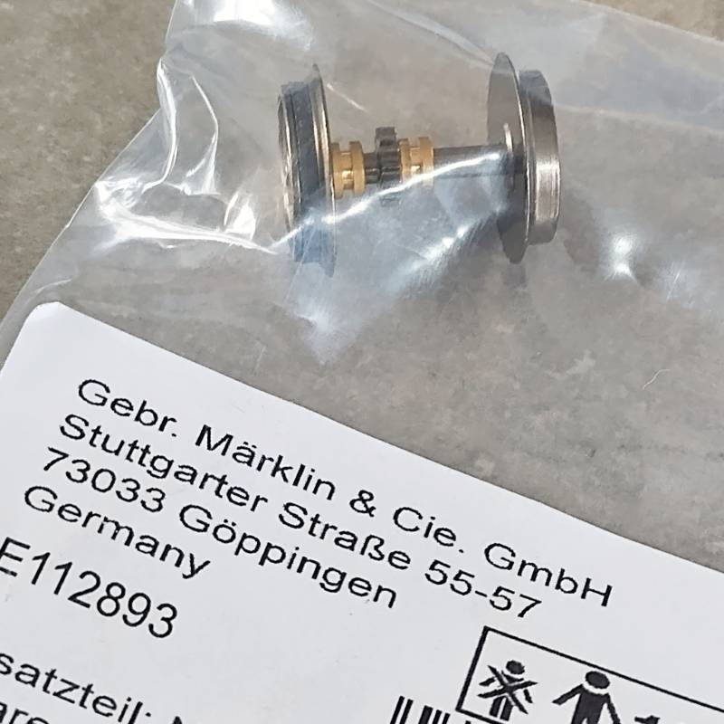 Marklin E112893 - Essieu moteur avec bandages d'adhérence