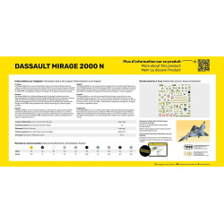 Heller 56321 - STARTER KIT Mirage 2000 N in 1:72