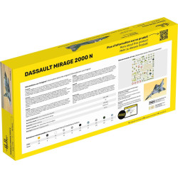 Heller 56321 - STARTER KIT Mirage 2000 N in 1:72