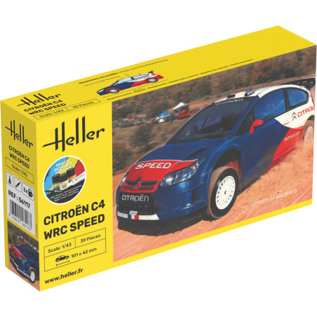 Heller 56117 - STARTER KIT Citroën C4 WRC Speed