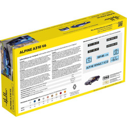 Heller 56146- STARTER KIT Alpine A310