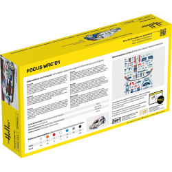 Heller 56196 - STARTER KIT Focus WRC'01
